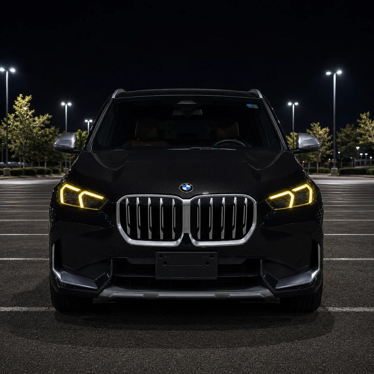 2023+ BMW X1/X2 CSL Style Headlights Yellow DRL Modules | U11/U10