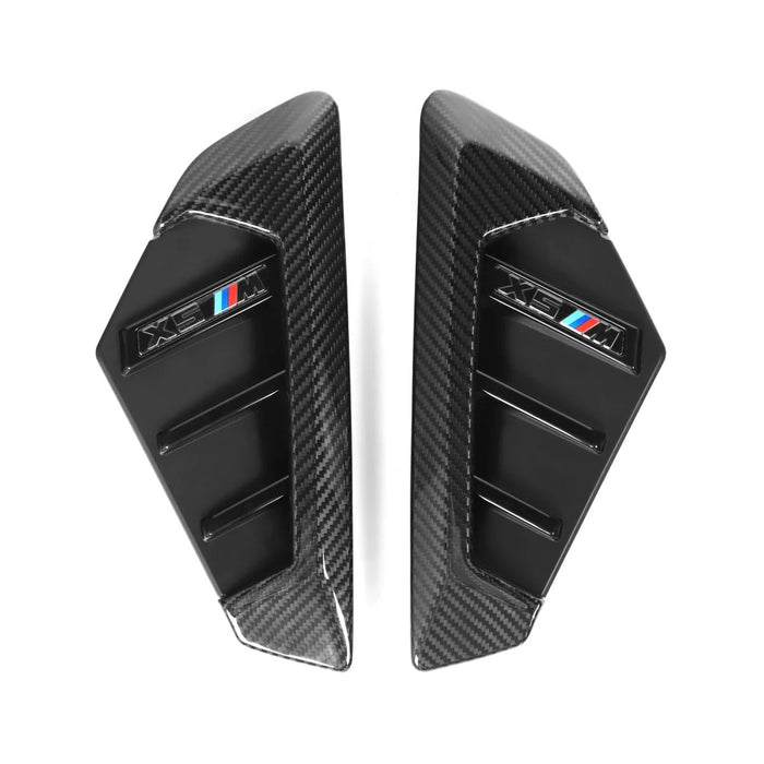 2024+ BMW X5M Performance Style Carbon Fiber Side Vent Trim | F95 LCI