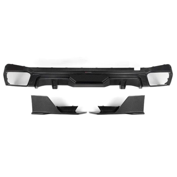 2024+ BMW X5 S Style Carbon Fiber 3 Piece Rear Diffuser | G05 LCI