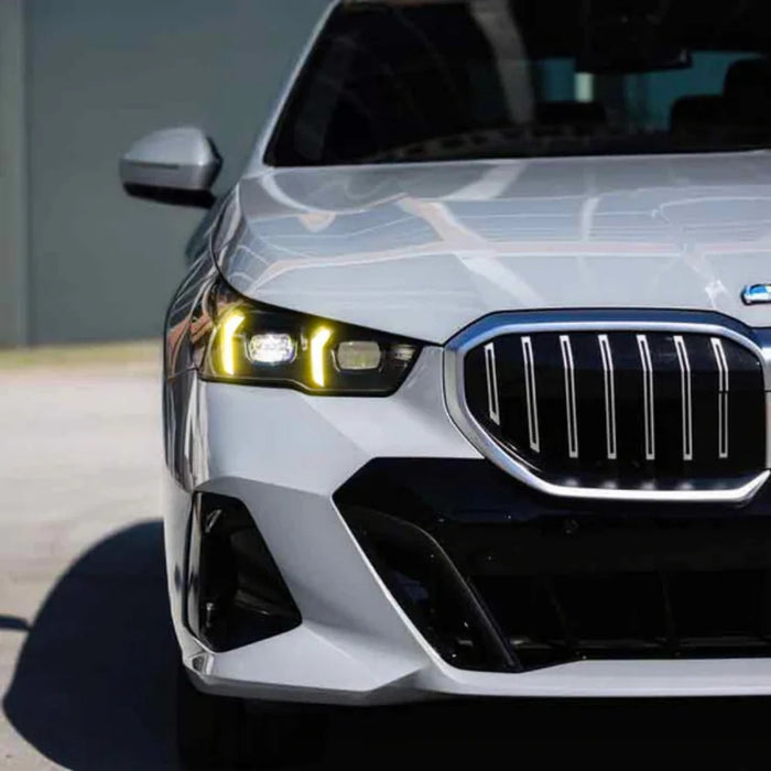 2024+ BMW M5/5-Series CSL Style Headlights Yellow DRL Modules | G60/G61/G90/G99