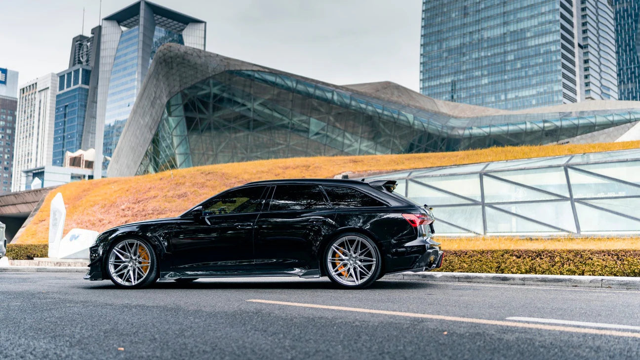 Carbon Fiber KB Side Skirts - Audi RS7 RS6 C8 2020+