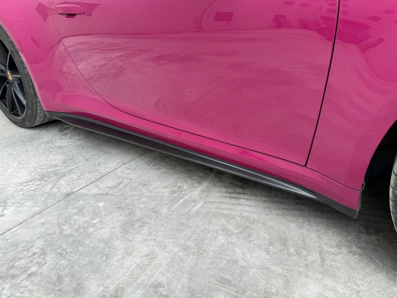 GT3 Style Carbon Fiber Side Skirts replacement - Porsche 911 992