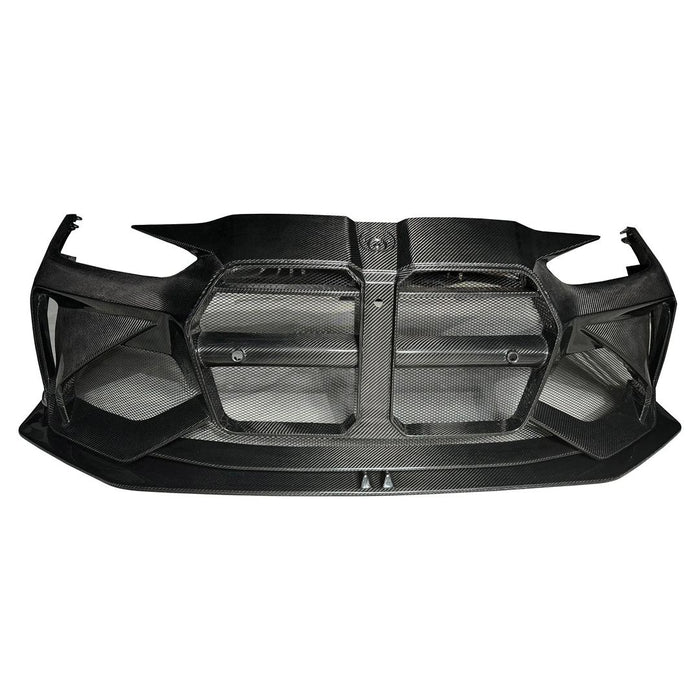 Carbon Fiber AD Style Front Bumper W/ Front Lip - BMW G80 M3/G82/G83 M4