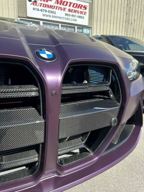 Prepreg Carbon Fiber CSL Style Front Grille Replacement - BMW G80 M3 & G82 / G83 M4