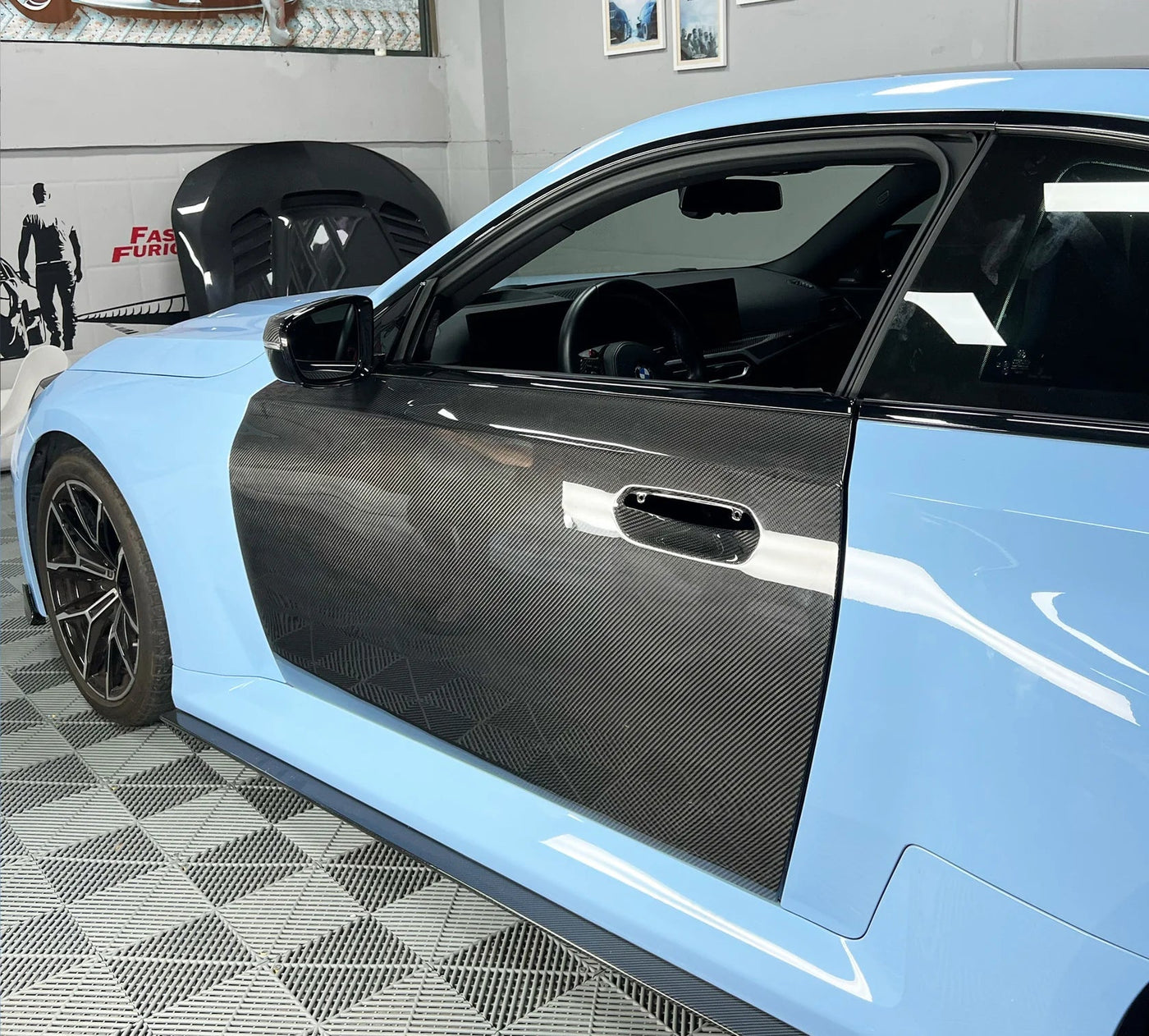 Dry Carbon Fiber Door Panel Replacement- BMW G87 M2 / G42 M240i