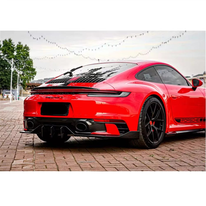 V1 Carbon Rear Diffuser Extension - Porsche 911 992 2019-2021
