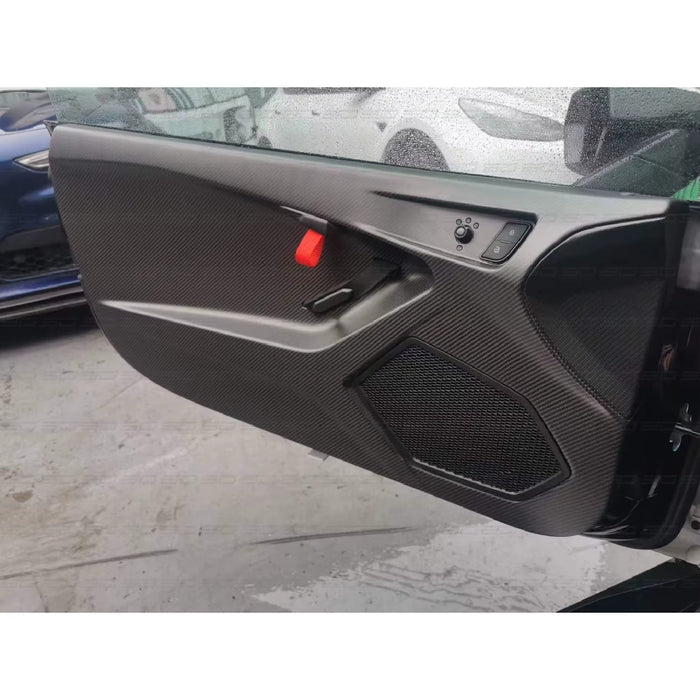 Dry Carbon Fiber Door Panel Cover - Lamborghini Huracan