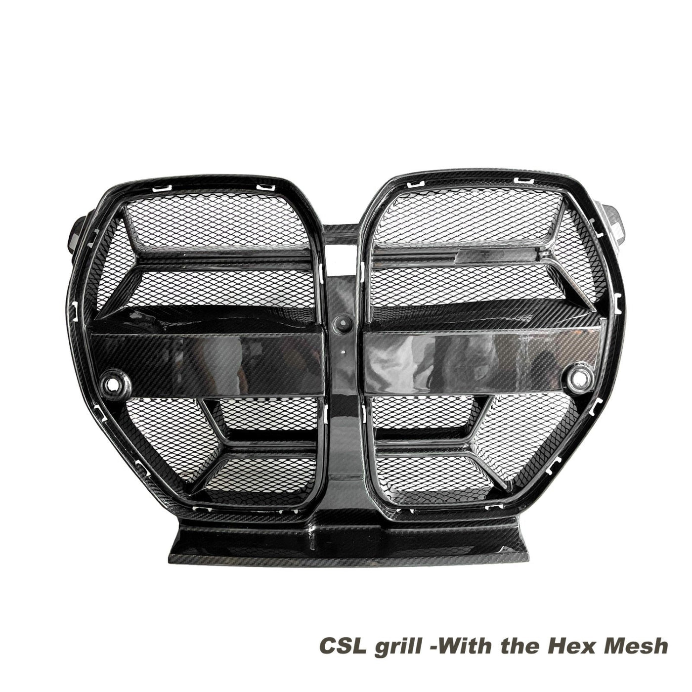 Prepreg Carbon Fiber CSL Style Front Grille Replacement - BMW G80 M3 & G82 / G83 M4