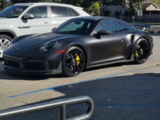 Dry Carbon Fiber Side Skirts w/ Winglet - porsche 911 992 Turbo S