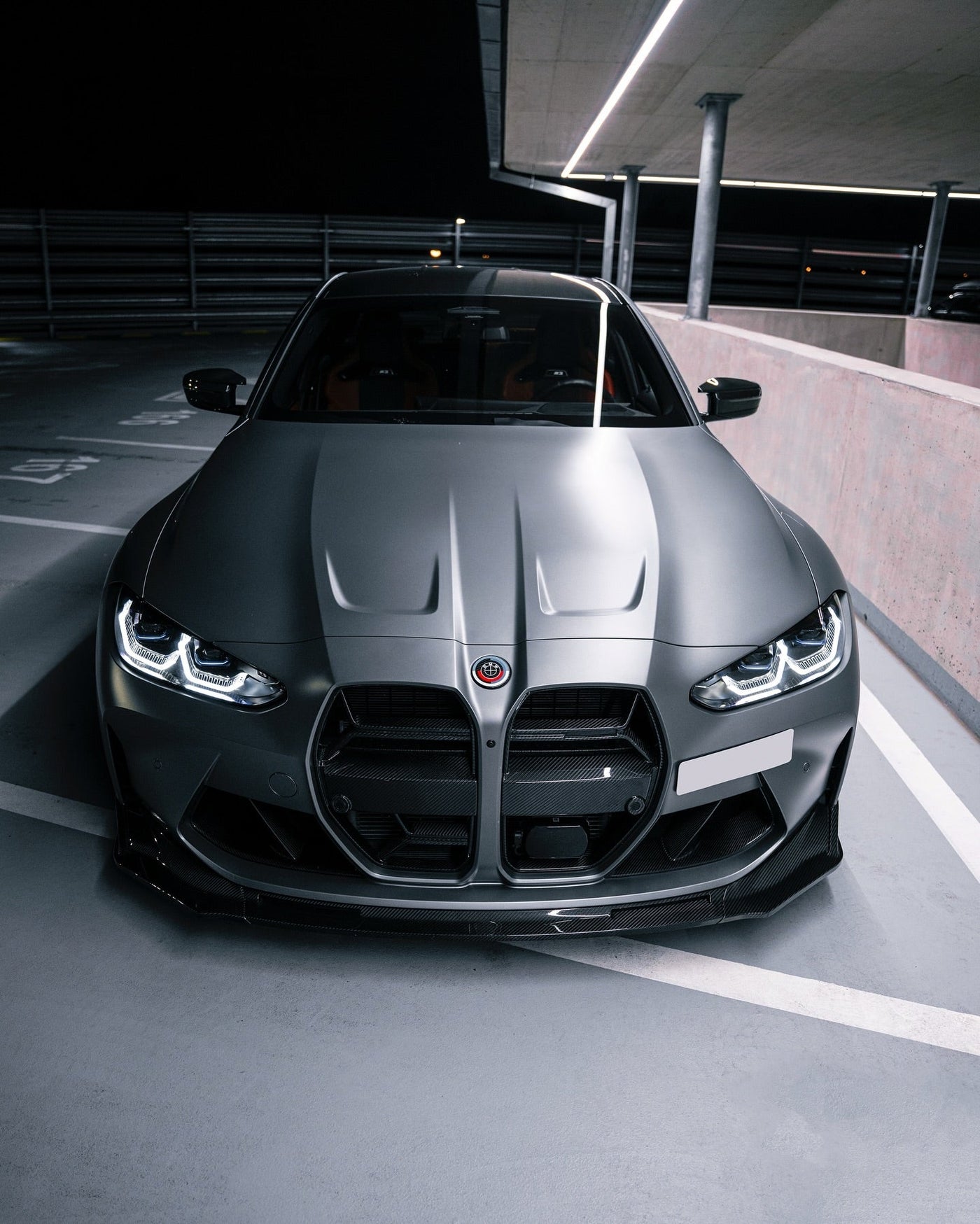 Prepreg Carbon Fiber CSL Style Front Grille Replacement - BMW G80 M3 & G82 / G83 M4