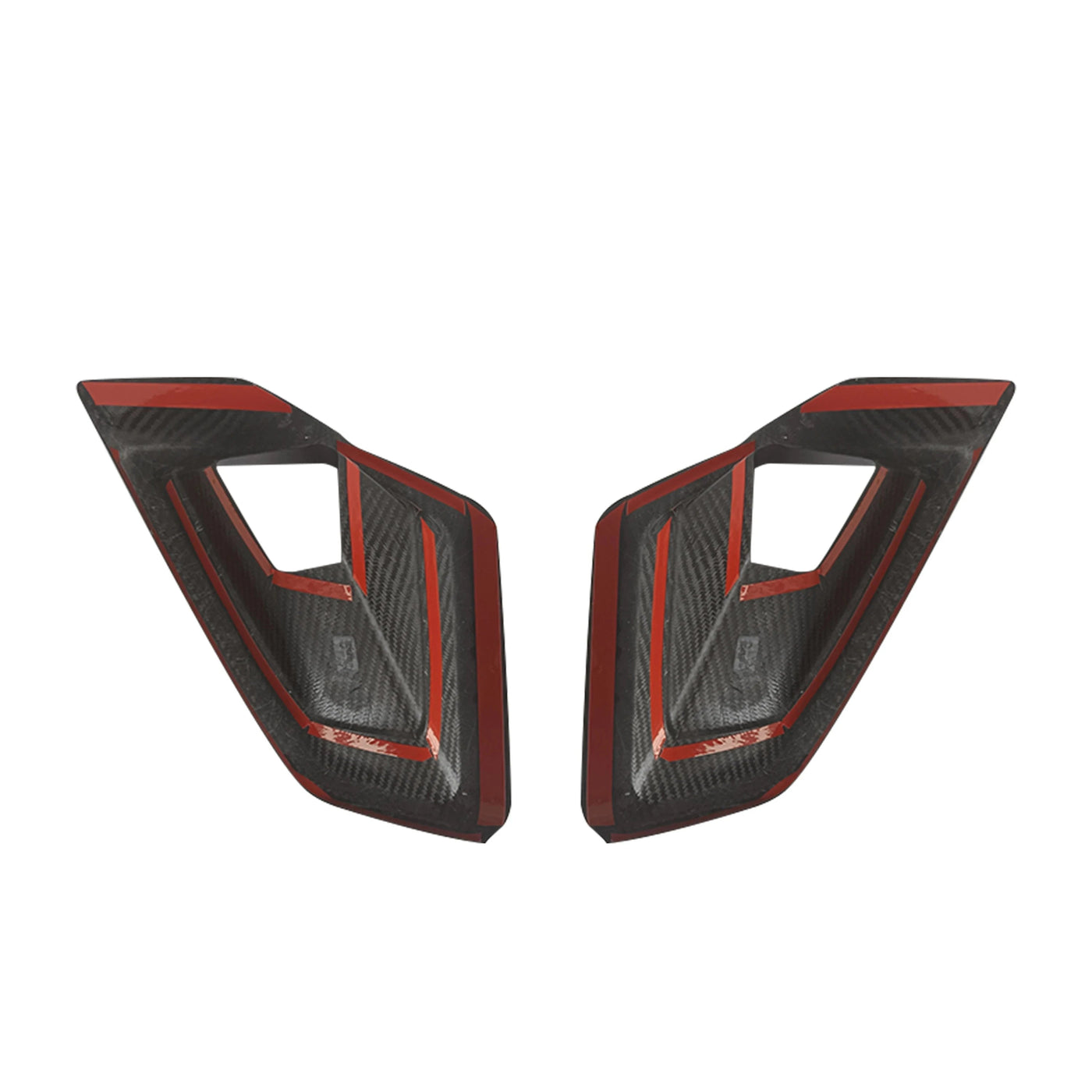 Carbon Fiber Front Bumper Air Ducts Trim Covers - BMW X5 G05 LCI