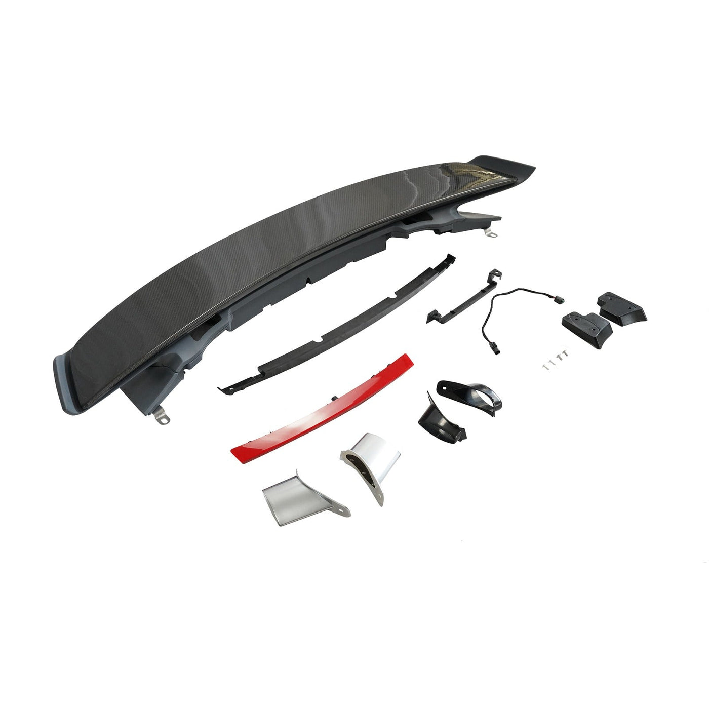 Dry Carbon Fiber/ PP Rear Trunk Wing - Porsche 911 991.1 Turbo S  2012-2015
