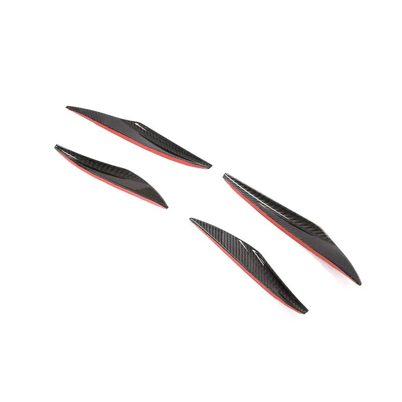 Carbon Fiber Front Canards - Porsche 911 991 GT3 RS