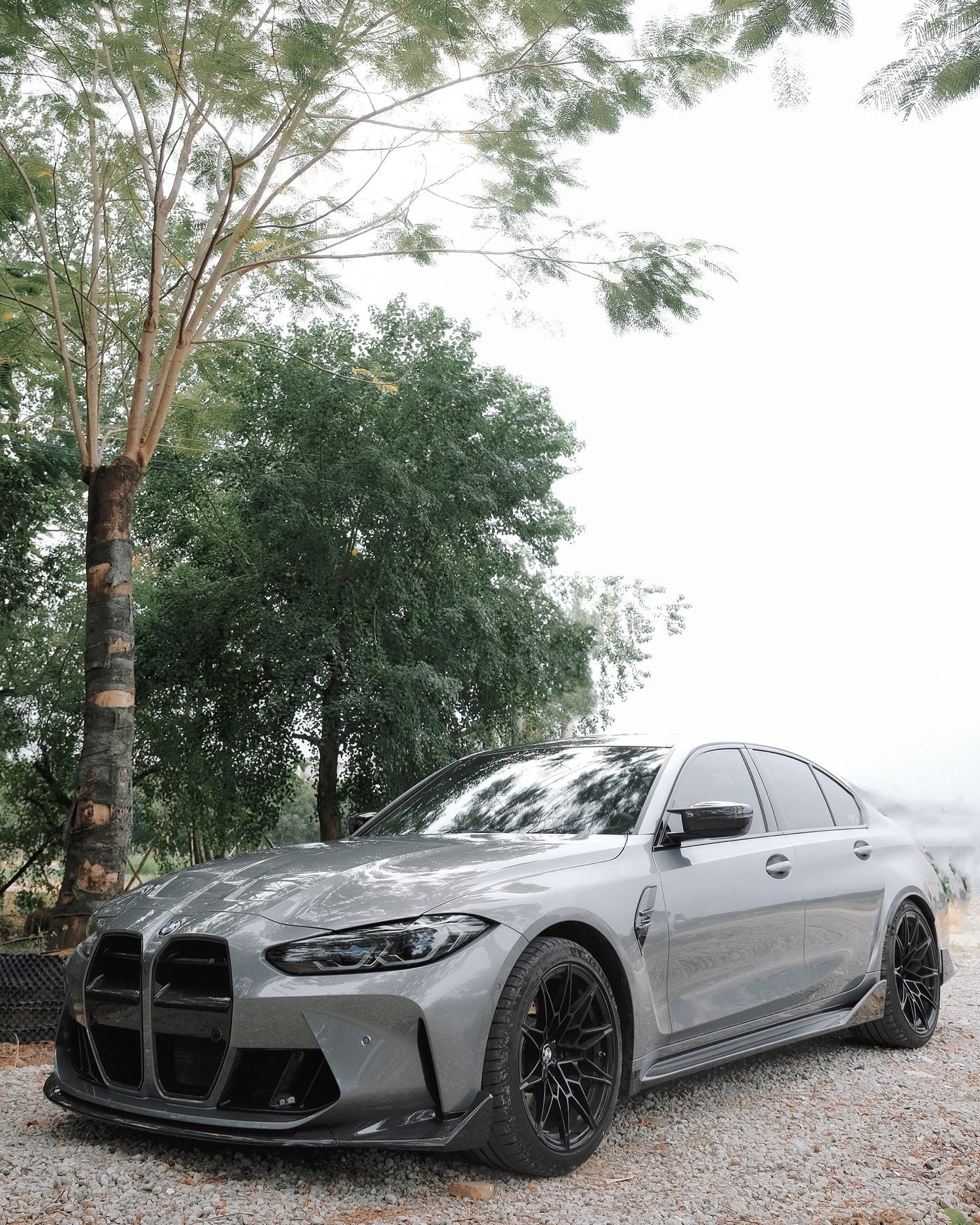 Dry Carbon Fiber CSL Style Front Lip - BMW G80 M3 & G82/G83 M4