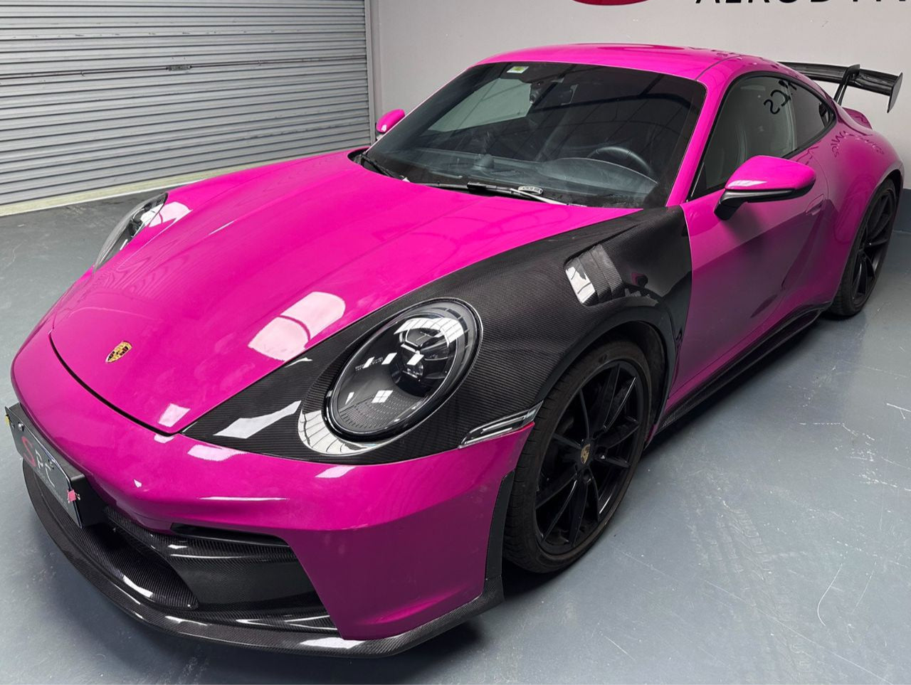 Carbon Fiber GT2Rs Style Fenders - Porsche 992 911 Carrera 2018+
