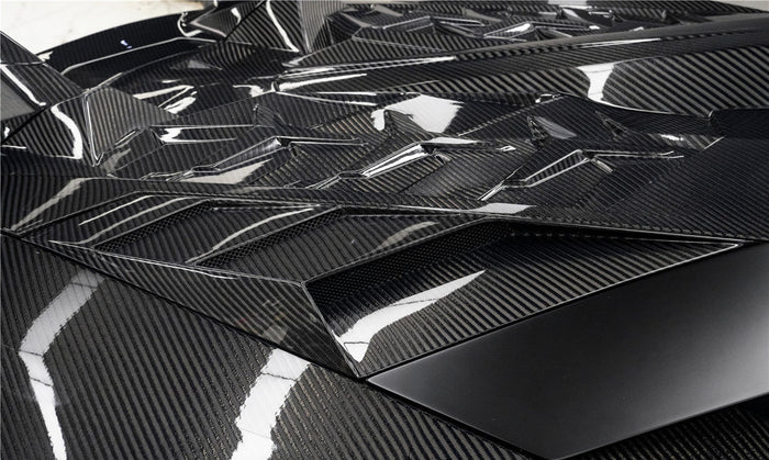 Carbon Fiber SVY Style Rear Side Intake Panel- Lamborghini Aventador 2011-2021 LP700 LP740 LP750 Coupe Roadster