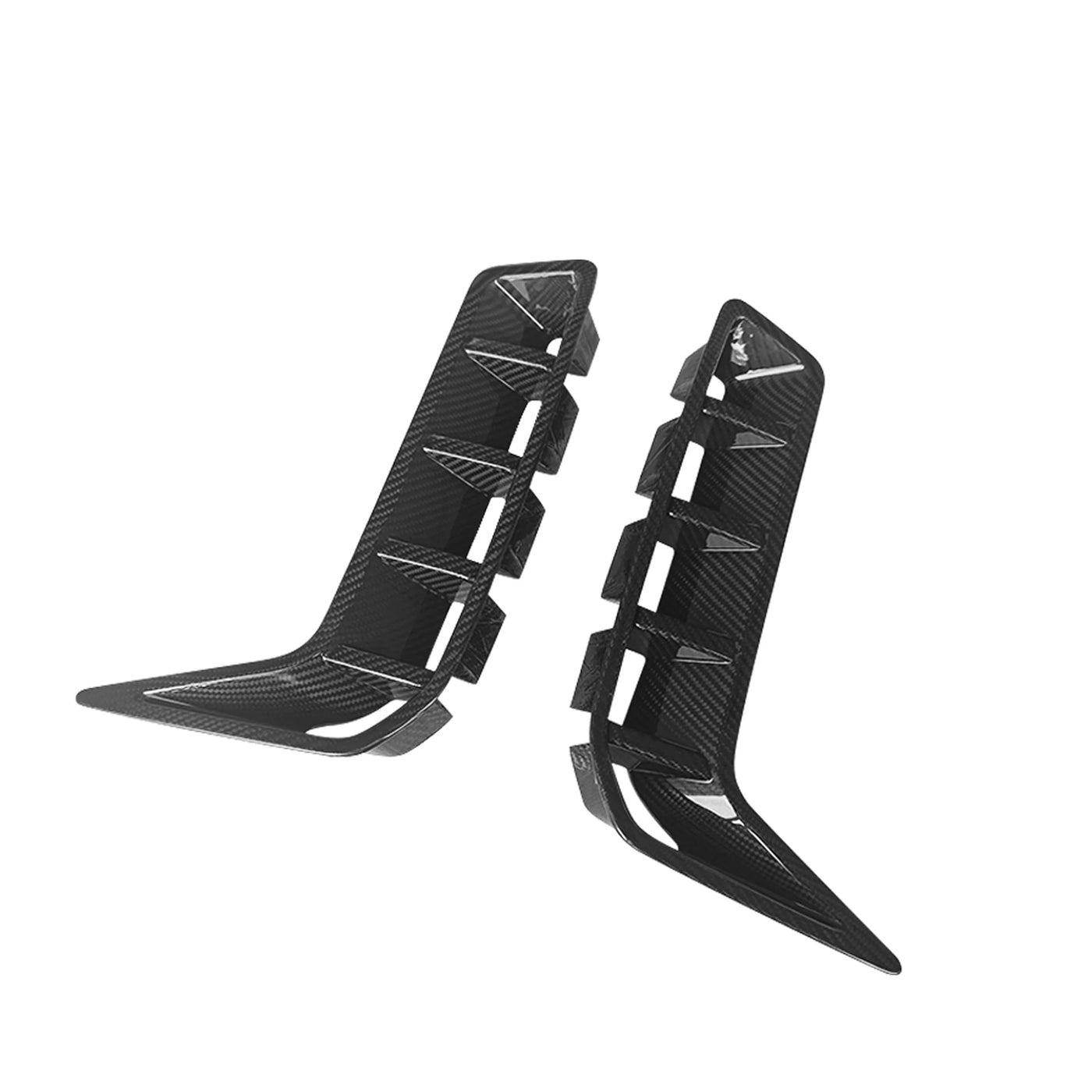 Carbon Fiber Front Bumper Air Ducts Trim Covers - BMW X5 G05 LCI