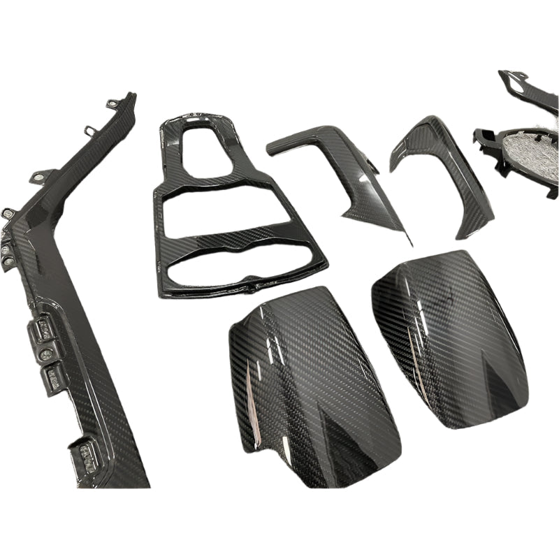 Carbon Fiber Interior Trims Replacement Set (10pc) - Lamborghini Huracan