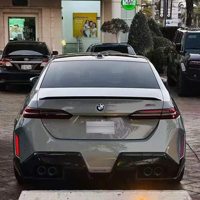 Carbon Fiber M Style Rear Trunk Spoiler - BMW G90 M5