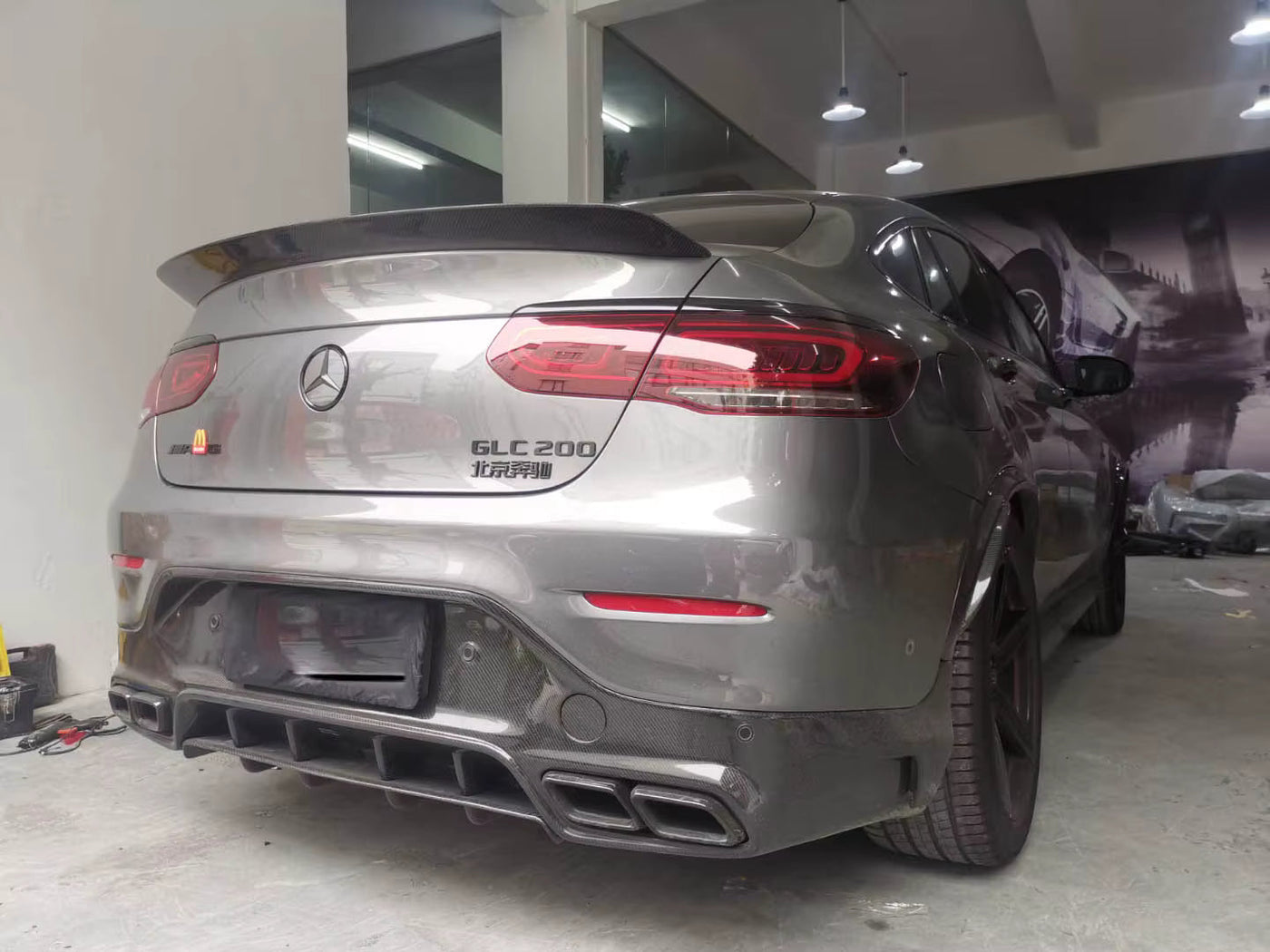 Carbon Fiber TS Aero Body Kit - Mercedes Benz GLC GLC43 GLC63 AMG COUPE