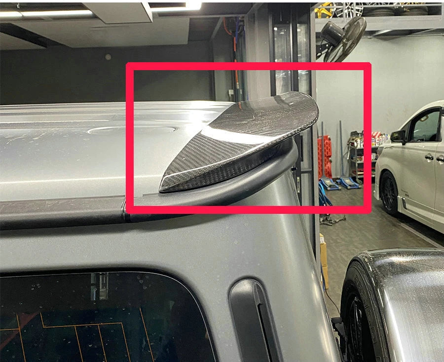 Carbon Fiber M Style Duck Bill Top Spoiler - Mercedes G Class W463 / W464 G55 G500 G63 G350D