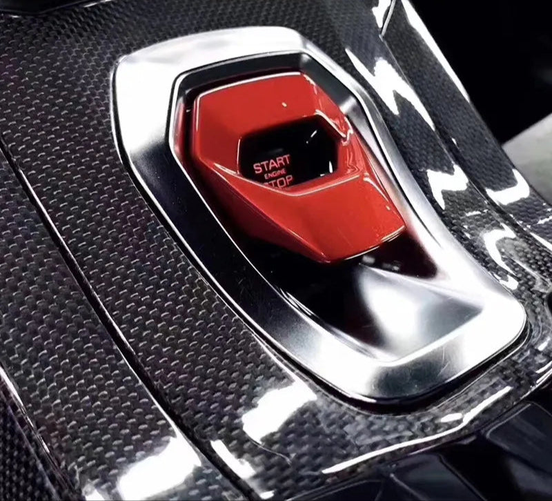 Carbon Fiber Interior Trims Replacement Set (10pc) - Lamborghini Huracan
