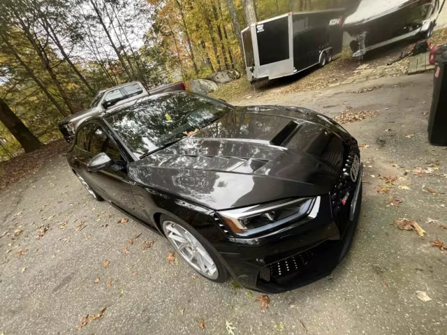 Carbon Fiber Vented Front Engine hood V2 - Audi A5 S5 RS5 B9
