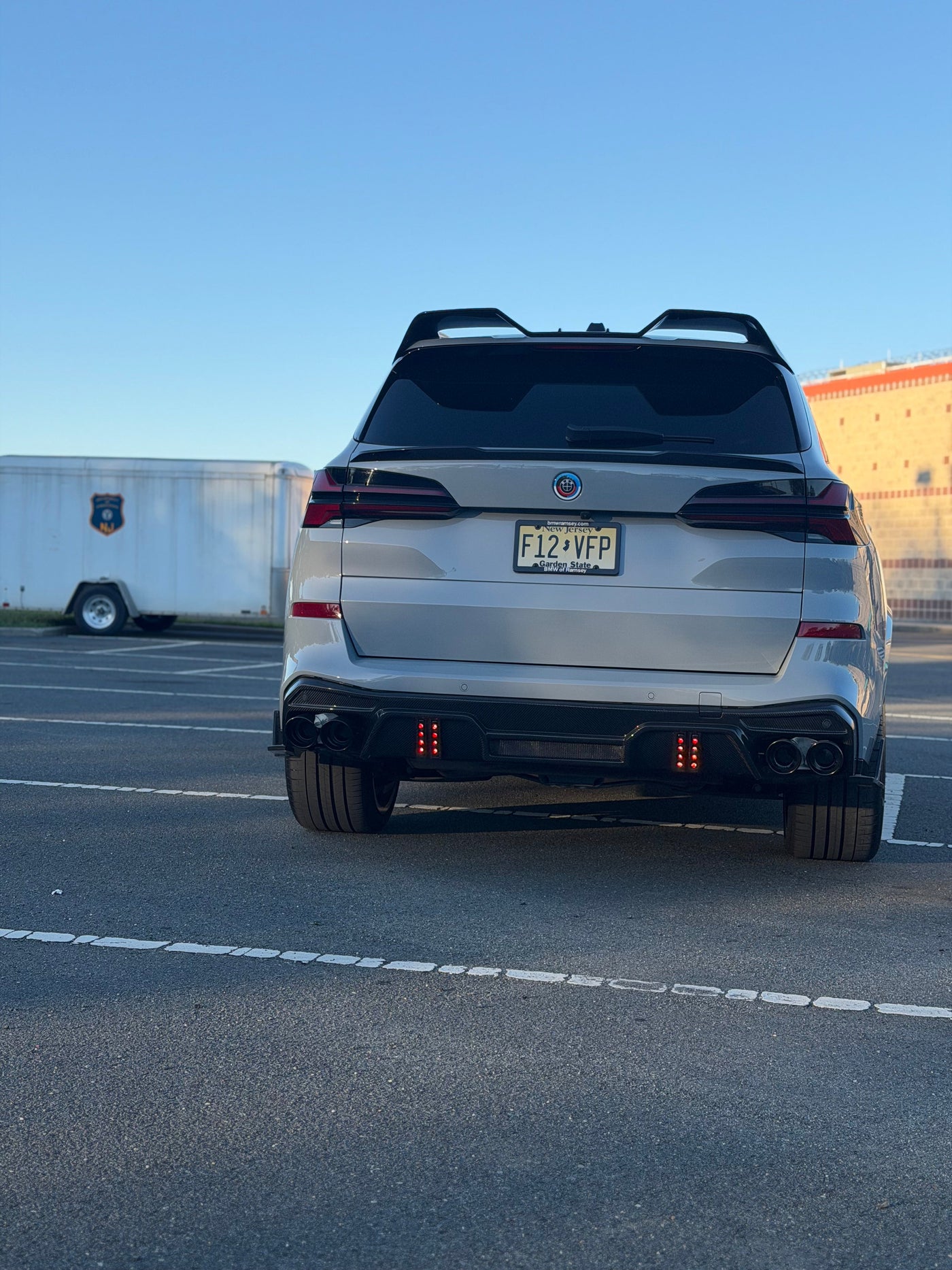Carbon Fiber LD Front Lip & Rear Diffuser Combo - BMW G05 X5 LCI