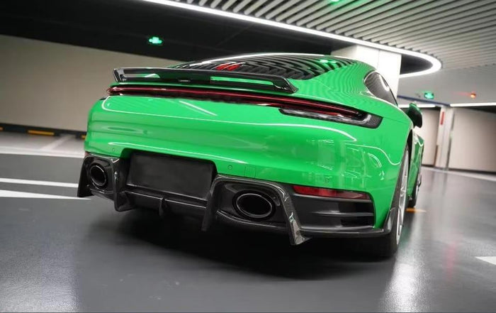 GT Style Carbon Fiber Rear Diffuser for Porsche 911 Carrera S/T/4/4S/Targa 4/ Targa 4S/GTS 2019-2023