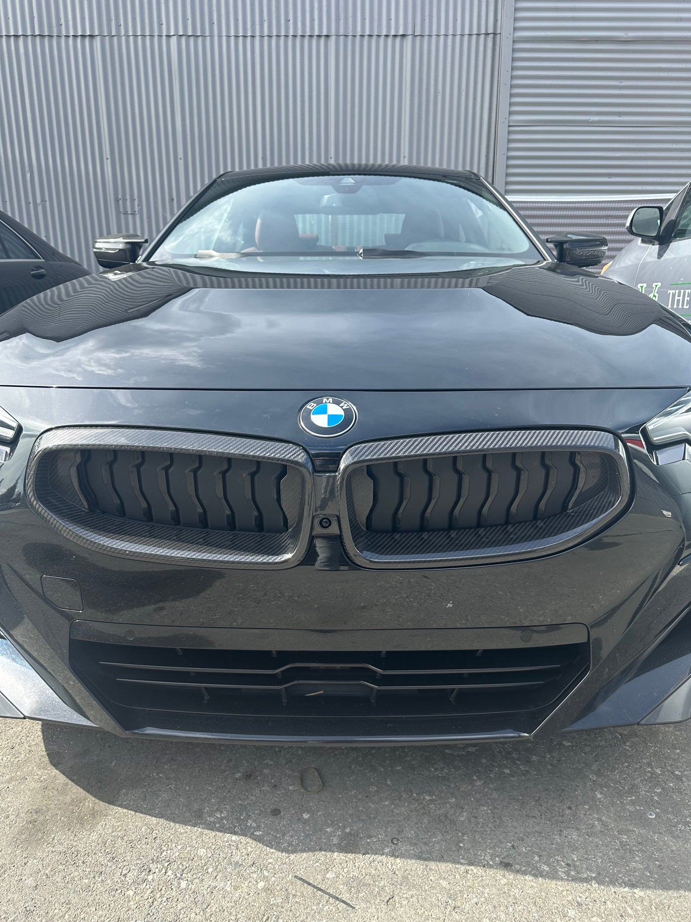Dry Carbon Fiber front grill Frame Replacement - BMW 2 Series G42