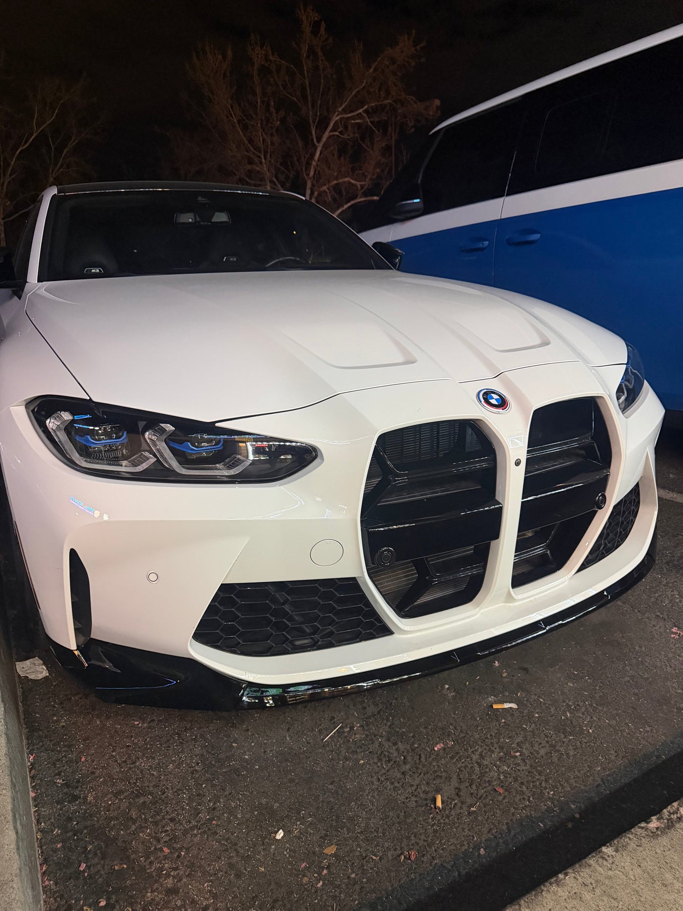 CSL Style Gloss Black Front Kidney Grille - BMW G80 / G82 / G83 BMW M3 / M4