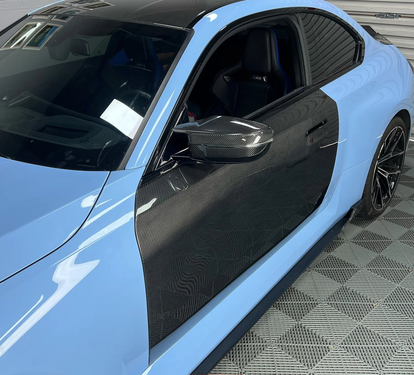 Dry Carbon Fiber Door Panel Replacement- BMW G87 M2 / G42 M240i
