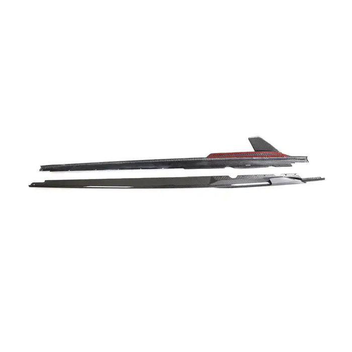 C Style Carbon Fiber Side Skirt Extension - Audi R8 Gen 2 2019-2024