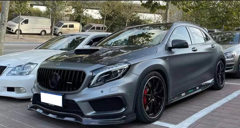 Carbon Fiber Front Lip - Mercedes Benz GLA Class X156 GLA45 AMG 2013-2019