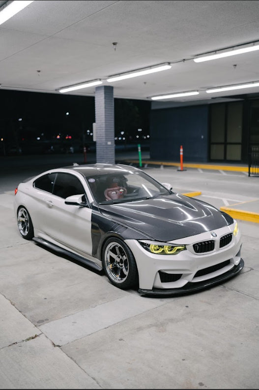 Carbon Fiber Front Lip V3 - 15-20 BMW F80 M3 F82 F83 M4