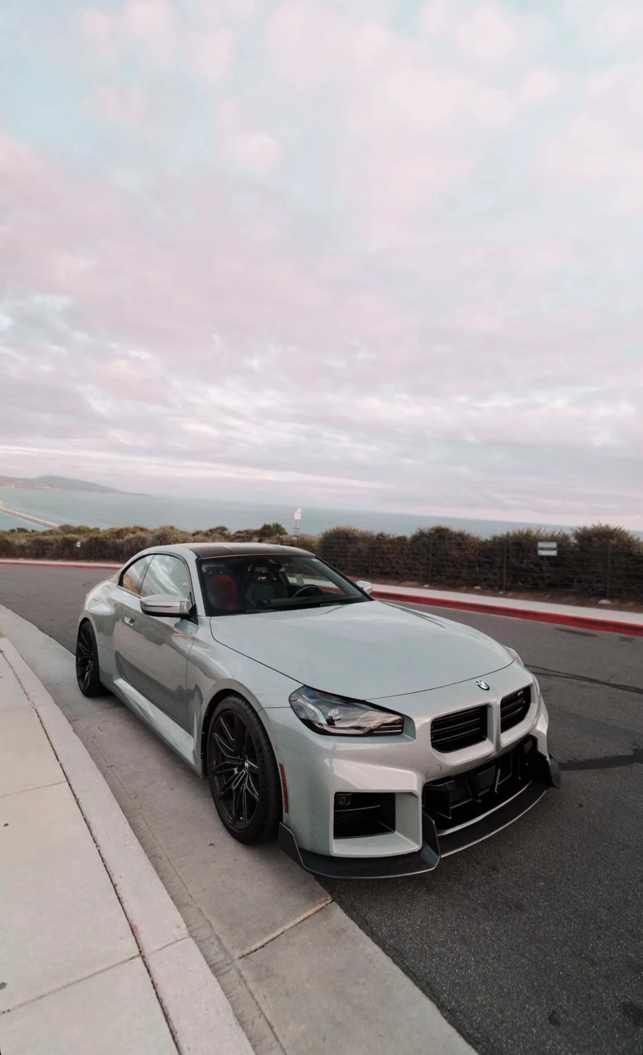Dry Carbon Fiber AD Style Front Lip for BMW G87 M2