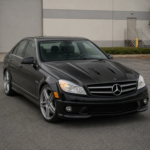 2008-2011 Mercedes C63 AMG B Style Carbon Fiber Hood | W204/C204