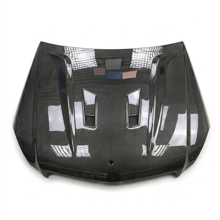 2008-2011 Mercedes C-Class B Style Carbon Fiber Hood | W204/C204