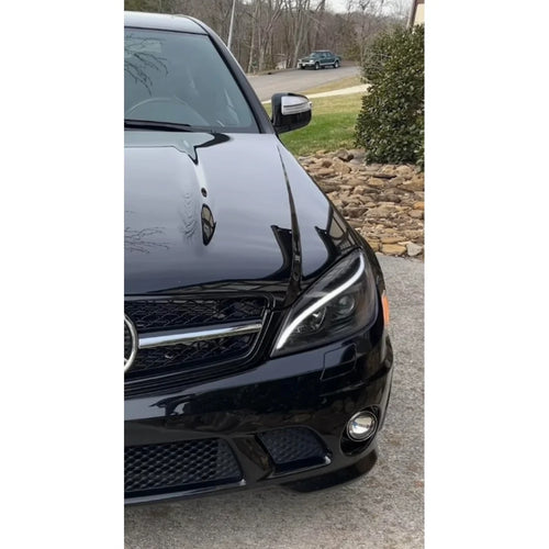2008-2011 Mercedes-Benz C-Class LCI Style LED Headlights | W204 Pre-LCI