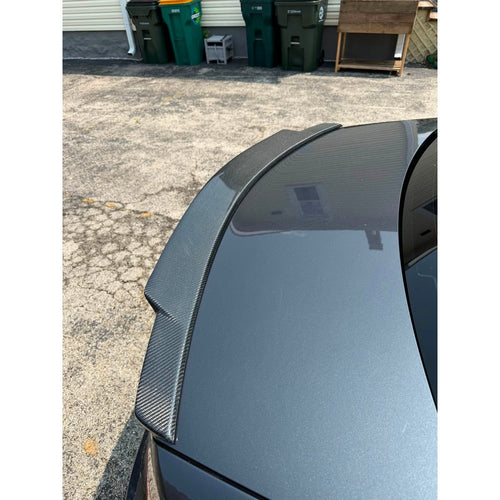 2008-2014 Mercedes-Benz C63 AMG C74 Style Carbon Fiber Trunk Spoiler | W204