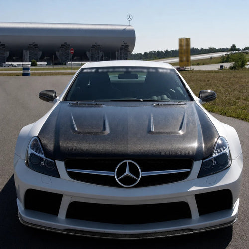 2009-2012 Mercedes SL-Class/SL63/SL65 AMG BS Style Carbon Fiber Hood | R230
