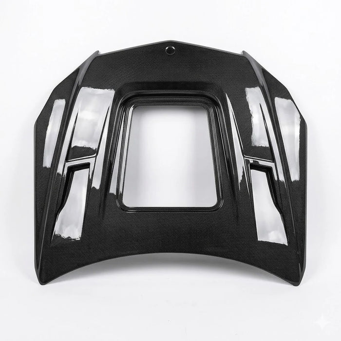2010-2013 Mercedes E-Class Glass Engine Cover Carbon Fiber Hood | W207/A207/C207