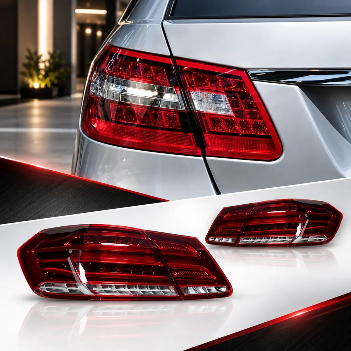 2010-2013 Mercedes-Benz E-Class/E63 AMG LED Taillights | W212 Pre-Facelift