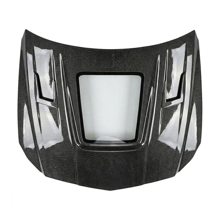 2012-2018 Mercedes CLS-Class/CLS63 AMG Glass Engine Cover Carbon Fiber Hood | C218/W218