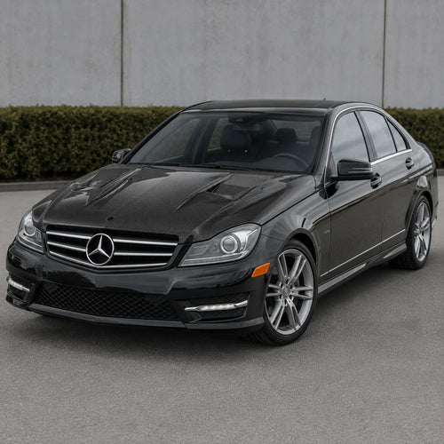 2012-2015 Mercedes C-Class A Style Carbon Fiber Hood | W204/C204
