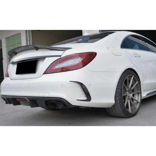 2012-2018 Mercedes-Benz CLS-Class/CLS63 AMG Carbon Fiber Rear Diffuser | W218/C218