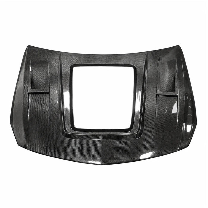 2014-2019 Mercedes CLA-Class/CLA45 AMG Glass Engine Cover Style Carbon Fiber Hood | W117/C117/X117