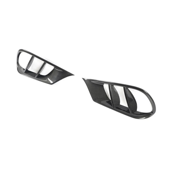 2014-2016 Mercedes-Benz E-Class Carbon Fiber Front Fender Vent Trim | W212 Facelift