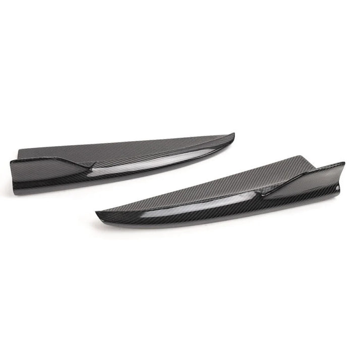 2015-2021 Mercedes C-Class/C63 AMG Carbon Fiber Rear Bumper Splitters I W205