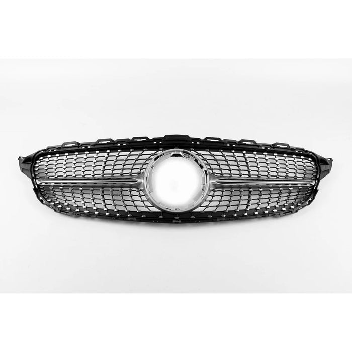 2015-2018 Mercedes-Benz C-Class Diamond Style Front Grille | W205